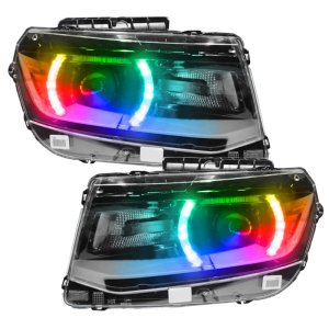 Chevrolet Camaro Headlight DRL Upgrade Kit - ORACLE Lighting - ColorSHIFT - `14-`15